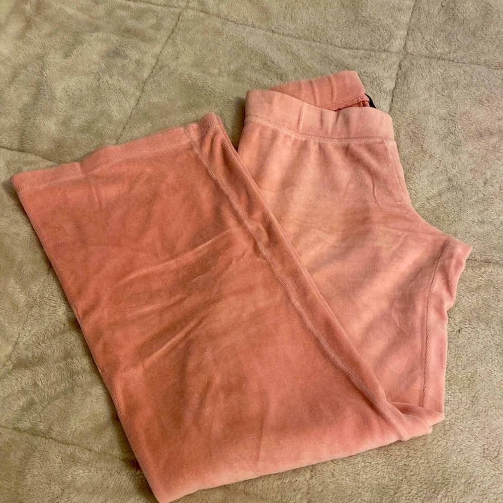 Vintage couture velour pants